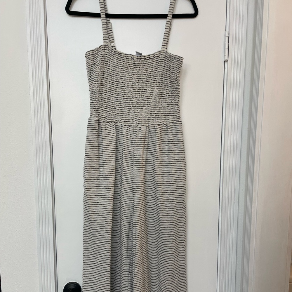 Stripe Jumpsuit